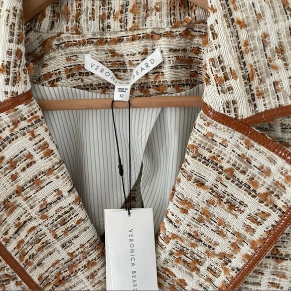 Veronica Beard Theron Double Breasted Tweed Jacket - Picture 5 of 5